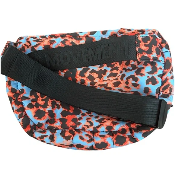 FP MOVEMENT FREE PEOPLE Quilted Print Sling Bag Belt Bag NWT